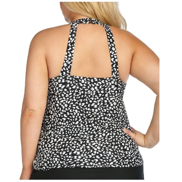 Island Escape Trendy H-Back Underwire Swim Top - Picture 2 of 9